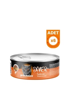 Prochoice Döner Bites Sos İçinde Somonlu Yetişkin Konserve Kedi Maması 70 Gr 6 Adet Prochoice Döner Bites Sos İçinde Somonlu Yetişkin Konserve Kedi Maması 70 Gr 6 Adet
