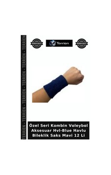 Özel Seri Kombin Voleybol Aksesuar Hvl-blue Havlu Bileklik Saks Mavi 12 Li Özel Seri Kombin Voleybol Aksesuar Hvl-blue Havlu Bileklik Saks Mavi 12 Li