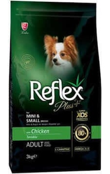 Reflex Plus Tavuklu Küçük Irk Yetişkin Köpek Maması 3 KG