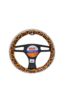 Nyf F-396 Geçmeli Direksiyon Kılıfı Taşlı Pırlanta Leopar Sarı 38 Cm Nyf F-396 Geçmeli Direksiyon Kılıfı Taşlı Pırlanta Leopar Sarı 38 Cm