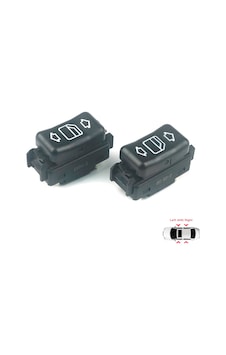 Sağ Sol Cam Açma Düğmesi Mercedes W124 W126 W463 W201 190 İçin