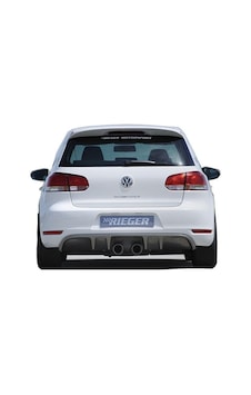 Volkswagen Golf 6 (2009-2012) Arka Tampon Eki - Difüzör (Plastik)