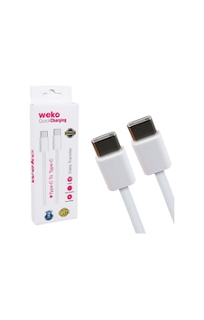 Weko Type-c To Type-c Pd Hızlı Şarj Kablosu - 1 Metre-1179 Weko Type-c To Type-c Pd Hızlı Şarj Kablosu - 1 Metre-1179
