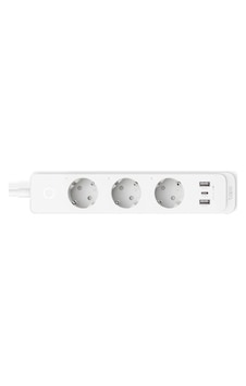 3'lü Wi-fi Priz, Uzaktan Kontrol, 18w Hızlı Şarj, Alexa Ve Google Home Uyumlu 3'lü Wi-fi Priz, Uzaktan Kontrol, 18w Hızlı Şarj, Alexa Ve Google Home Uyumlu