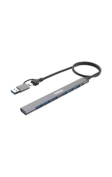 Go Des GD-UC706 7 Usb Portlu Çoğaltıcı - Çoklayıcı Type-C - Usb Hub