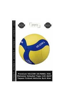 Premium Vs123w 18-panel Eva Malzeme Voleybol Topu 12 Aktif Yaşam Fiziksel Aktivite Açık Alan Çok Renkli Premium Vs123w 18-panel Eva Malzeme Voleybol Topu 12 Aktif Yaşam Fiziksel Aktivite Açık Alan Çok Renkli
