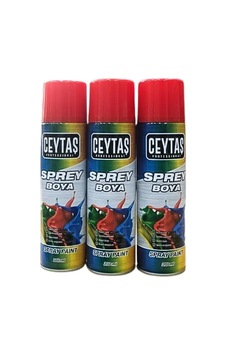Kırmızı Sprey Boya 200 Ml 1 Kırmızı Sprey Boya 200 Ml 1
