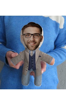 BK Gift Öğretmenler Günü Fotoğraflı Erkek Bebek Yastık-5