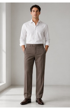 Bihan Store Erkek Regular Fit Kumaş Pantolon - Rahat Kesim, Esnek Kumaş, Pilesiz 008-kahve Kahverengi Bihan Store Erkek Regular Fit Kumaş Pantolon - Rahat Kesim, Esnek Kumaş, Pilesiz 008-kahve Kahverengi