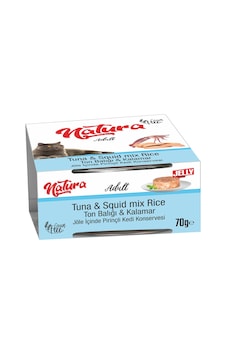 Natura Ton Balıklı Kalamarlı Yetişkin Kedi Konservesi 70 Gr Natura Ton Balıklı Kalamarlı Yetişkin Kedi Konservesi 70 Gr