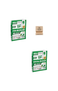 Gizli 6. Sınıf Fen Bilimleri Ve Sosyal Bilimler 12'li Deneme-meb Gibi Sordu + Telefon Standı Gizli 6. Sınıf Fen Bilimleri Ve Sosyal Bilimler 12'li Deneme-meb Gibi Sordu + Telefon Standı