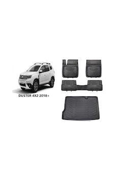 Dacia Duster 4X2 2021  Model 3D Bagaj Havuzu+3D Havuzlu Paspas Takımı