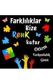 Otizm Farkındalık Günü Okul Panosu Figür Seti Hazır Kesim Sınıf Süsü 7 Otizm Farkındalık Günü Okul Panosu Figür Seti Hazır Kesim Sınıf Süsü 7