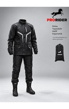 Prorider Prorıder Yağmurluk Takımı Pro1 Siyah