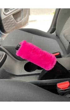 Yumuşak Peluş El Freni Süsü Fuşya Pembe Pembe Yumuşak Peluş El Freni Süsü Fuşya Pembe Pembe