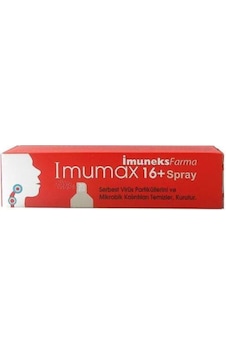 Imuneks Farma İmumax 16+ Spray Imuneks Imuneks Farma İmumax 16+ Spray Imuneks