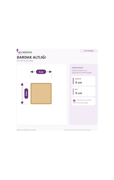 Öyle Biri Var Ki Baskılı 9x9 Cm Kare Mdf Bardak Altlığı Ahşap Çok Renkli Öyle Biri Var Ki Baskılı 9x9 Cm Kare Mdf Bardak Altlığı Ahşap Çok Renkli