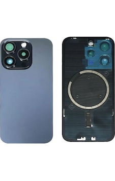 Apple Uyumlu iPhone 15 Pro Max Mavi Full Nfc Ve Demirli Arka Kapak Batarya Kapağı Pil Kapağı Mavi Apple Uyumlu iPhone 15 Pro Max Mavi Full Nfc Ve Demirli Arka Kapak Batarya Kapağı Pil Kapağı Mavi
