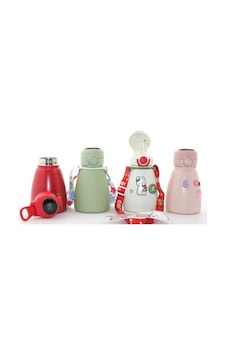 Digital Göstergeli Çift Katmanlı Termos Suluk 500 Ml Alk2304 Çokrenkli