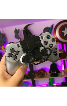 Ps4 Dualshock Gamepad Uyumlu 3d Direksiyon Aparatı Siyah Ps4 Dualshock Gamepad Uyumlu 3d Direksiyon Aparatı Siyah