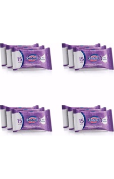Confort Islak Havlu Cep Mendili 3x15 4 Adet