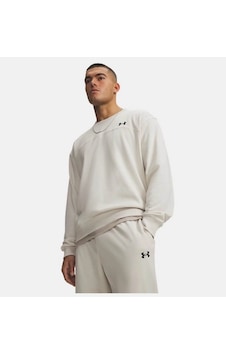 Under Armour Ua Rival Lightweight Crew Ekru Erkek Sweatshirt 6009347-110 Under Armour Ua Rival Lightweight Crew Ekru Erkek Sweatshirt 6009347-110