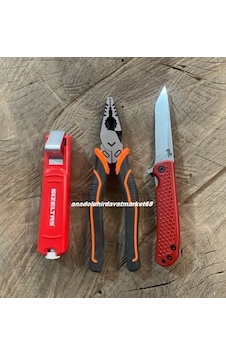 Tgt Fit Pense Seti Cobalt Çelik Pense İzeltaş Kablo Sıyırıcı Bordo Çakı 3lü Set Diğer Tgt Fit Pense Seti Cobalt Çelik Pense İzeltaş Kablo Sıyırıcı Bordo Çakı 3lü Set Diğer