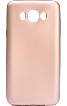 Galaxy J7 2016 Kılıf Zore Premier Silikon Kapak Rose Gold