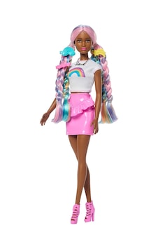 Barbie Gökkuşağı Saçlar Bebeği Kahverengi Saçlı Jjp08 Barbie Gökkuşağı Saçlar Bebeği Kahverengi Saçlı Jjp08