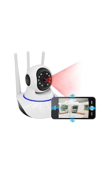 Büro Ev Ofis Yazlık Bebek Güvenliği İçin Gece Görüşlü Wi-fi Kamera