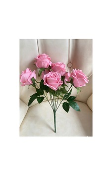 Yapay Kadife Gül 7 Adet Pembe 25 Cm Yapay Çiçek Dekor, Masa Süsü, Fon Pembe - 870561999 Pembe Yapay Kadife Gül 7 Adet Pembe 25 Cm Yapay Çiçek Dekor, Masa Süsü, Fon Pembe - 870561999 Pembe