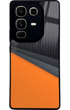 İnfinix Note 50 Pro Turuncu Çapraz Tasarımlı Glossy Telefon Kılıfı Çok Renkli İnfinix Note 50 Pro Turuncu Çapraz Tasarımlı Glossy Telefon Kılıfı Çok Renkli