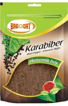 Bağdat Ekonomik Boy Kilitli Poşet Endüstriyel Toz Karabiber 1 KG Bağdat Ekonomik Boy Kilitli Poşet Endüstriyel Toz Karabiber 1 KG