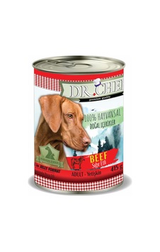 Dr.Chef Sığır Etli Konserve Yetişkin Köpek Maması 24 x 415 G