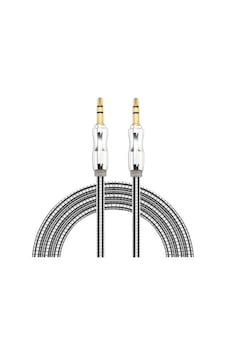 Powerway Aux Kablosu - Metal Spiralli Ax03