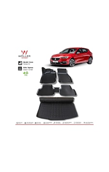 Seat Leon 4 Paspas Bagaj Havuzu Set 2021 Sonrası 3d Ultraflex Set Seat Leon 4 Paspas Bagaj Havuzu Set 2021 Sonrası 3d Ultraflex Set