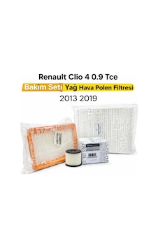 Renault Clio 4 0.9 Tce Periyodik Bakım Seti Yağ Hava Polen Filtresi 2013 2019 Mais Beyaz Renault Clio 4 0.9 Tce Periyodik Bakım Seti Yağ Hava Polen Filtresi 2013 2019 Mais Beyaz