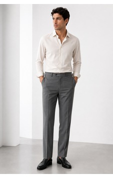 Bihan Store Erkek Slim Fit Klasik Kumaş Pilesiz Pantolon 919-gri Bihan Store Erkek Slim Fit Klasik Kumaş Pilesiz Pantolon 919-gri