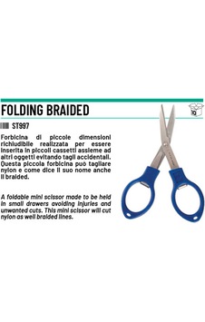 Colmic Folding Braided Balıkçı Makası Colmic Folding Braided Balıkçı Makası