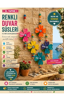 Yonca Duvar Bahçe Dekor Süsü Yonca Duvar Bahçe Dekor Süsü