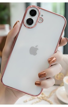 Apple iPhone 16 Uyumlu 3d Kamera Korumalı Şeffaf Tasarım Bumper Kılıf Apple iPhone 16 Uyumlu 3d Kamera Korumalı Şeffaf Tasarım Bumper Kılıf