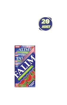 Falım 5'li Karpuz Aromalı 5'li Sakız 35 Gr - 20 Adet