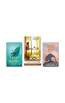 Genç Timaş Son Ayı - Kayıp Balina - Emilia Ağaçta Set 3 Kitap
