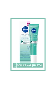 Nivea Derma Skin Clear Night Exfoliator Gece Kremi 40 ML Nivea Derma Skin Clear Night Exfoliator Gece Kremi 40 ML
