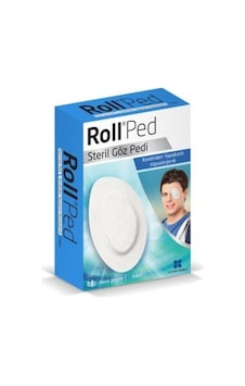 Roll Ped Steril Göz Pedi 50'li Roll Ped Steril Göz Pedi 50'li
