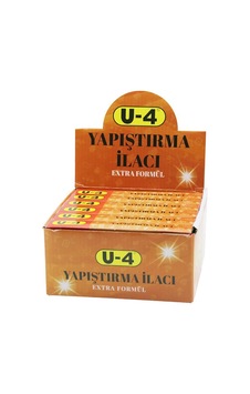 U-4 U4-142 Yapıştırma İlacı 40gr Extra Formül Mobilya Yapıştırıcı - 12'li Paket