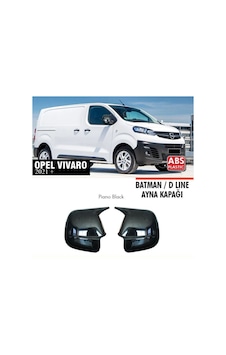 Opel Vivaro Batman Yarasa Ayna Kapağı 2021+ Parlak Siyah Opel Vivaro Batman Yarasa Ayna Kapağı 2021+ Parlak Siyah