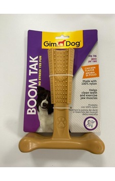 Gimdog Boomtak Tavuk Aromalı Köpek Çiğneme Oyuncağı 17 CM Gimdog Boomtak Tavuk Aromalı Köpek Çiğneme Oyuncağı 17 CM