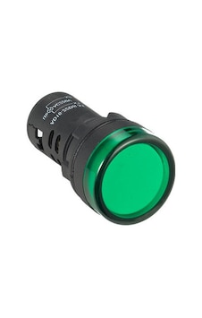 YEŞİL LED SİNYAL LAMBASI - 22MM - 220V AC
