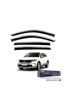 Niken Kia Sorento 2020- Kromlu Cam Rüzgarlığı 4 Lü